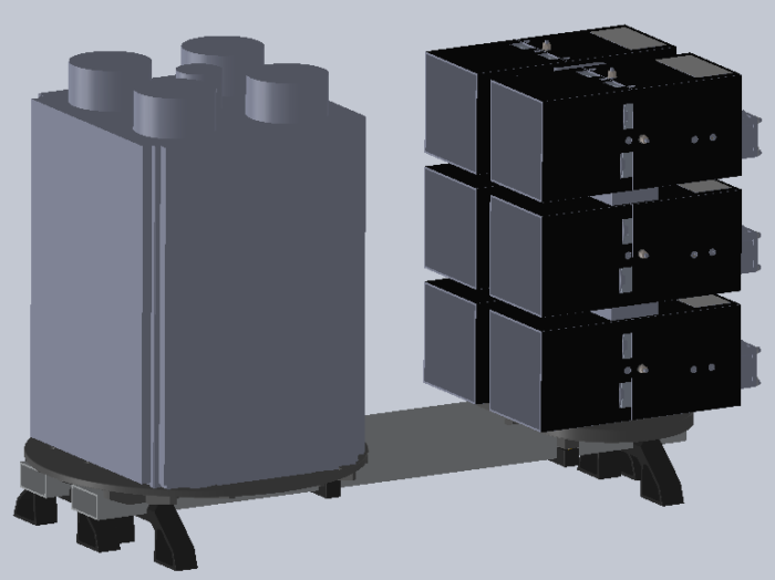 SMT11C11 6U/12U Fixed Stand - Image 2